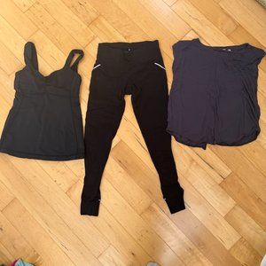 Workout Bundle! Lululemon Athletica Top | Athleta Pants | Wilfred Top - sz XS